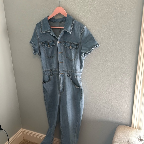 Denim Jumpsuit - Picture 1 of 1